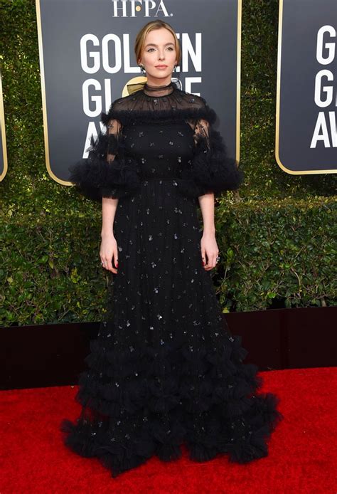 JODIE COMER at 2019 Golden Globe Awards in Beverly Hills 01/06/2019 ...