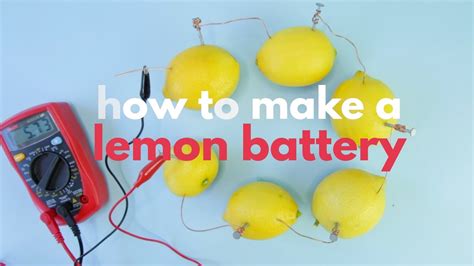 How To Make A Light Bulb Work Using Lemon | Americanwarmoms.org