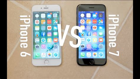 iPhone 6 and iPhone 7 Comparison - YouTube