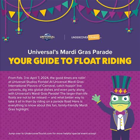 Everything You Need to Know About Universal's Mardi Gras Parade