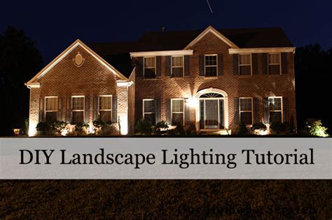 #DIY Landscape Lighting Tutorial. Easier than you think. | Landscape ...