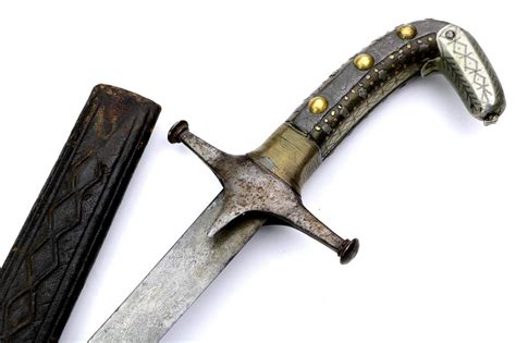 Rare 18th-19th C. Islamic Persian SHAMSHIR Sword with "Ladde