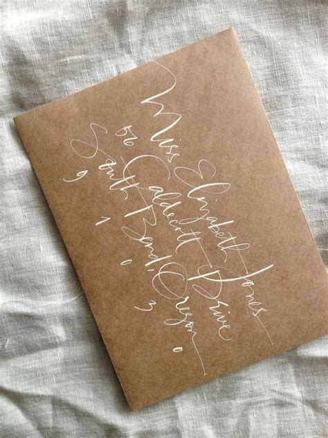 Calligraphy envelope, Hand lettering, Hand lettering inspiration