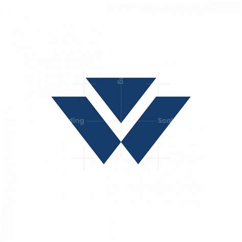 WV logo in 2021 | Letter logo design, Wv logo, Modern logo design