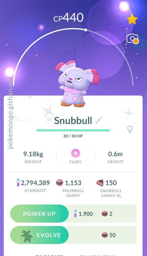 Snubbull - Pokemon Go