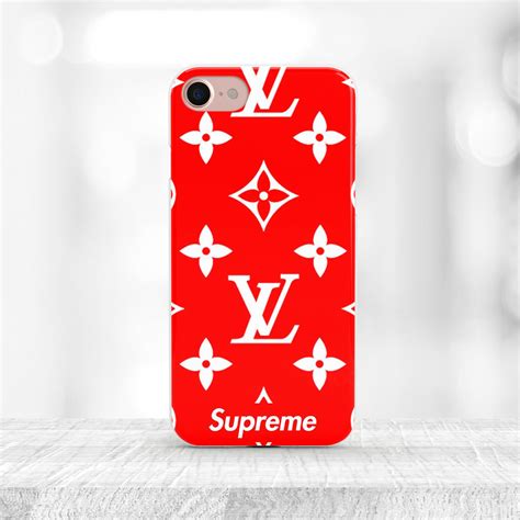 Supreme X Louis Vuitton Case Iphone | semashow.com