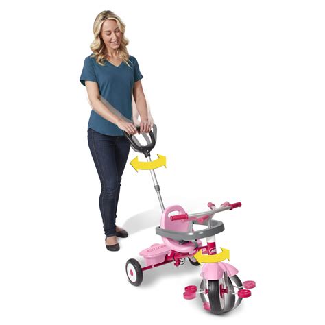 Radio Flyer, 3-in-1 Stroll 'n Trike, 3 Stages Grows with Child, Pink | #4597239439