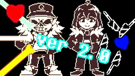 SPMY虚像舞台剧 Sans＆Chara fight ver2.0 completed!!!!!!!! - YouTube