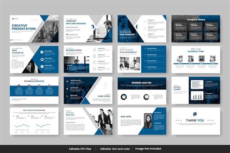 Premium Vector | Business presentation template and Business powerpoint ...