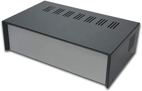 SC1063B 10" DIY Electronic Metal Aluminum Project Box Enclosure Case - - Amazon.com