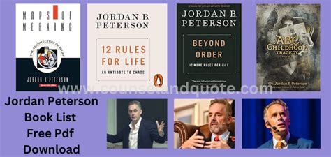 Jordan Peterson Book List- Jordan Peterson Books Free Pdf