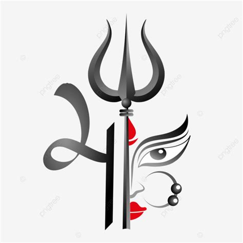 Maa Calligraphy With Trishul Happy Navratri Typography, Maa, Navratri ...