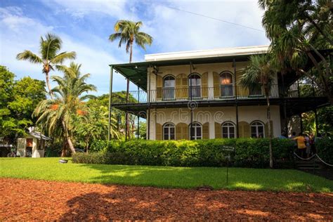 Ernest Hemingway’s House in Key West, Florida. Editorial Stock Photo ...