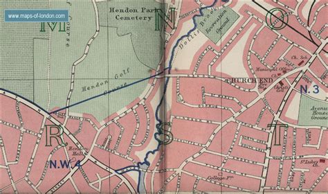 Map of Finchley, London