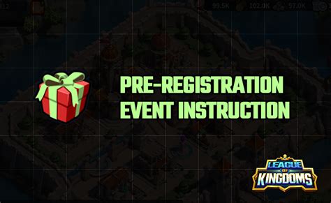 PRE-REGISTRATION EVENT!. Register now and secure massive… | by League of Kingdoms Arena | LOK ...