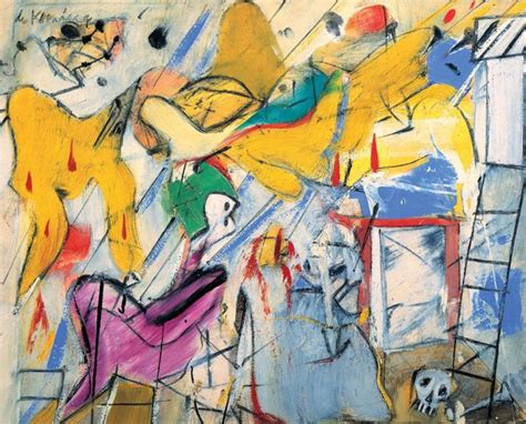 de kooning, abstraction, 1949-50 | Artistas abstractos famosos, Arte ...