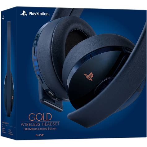 Sony PlayStation Gold Wireless Headset 3003337 B&H Photo Video