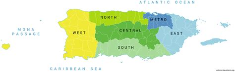 Puerto Rico's Regions and Cities