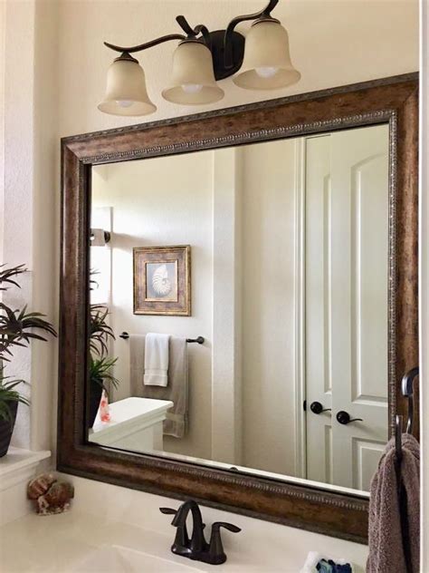 Add a frame in minutes - the perfect finishing touch to the bath. Style shown: MirrorMate's ...