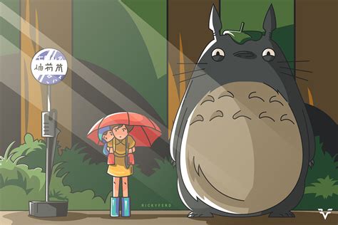 Tonari No Totoro - Redraw on Behance