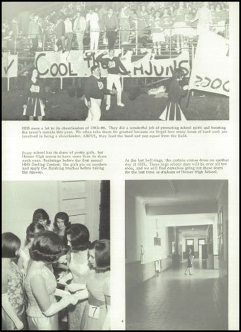 Explore 1966 Homer High School Yearbook, Homer LA - Classmates