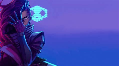 HD wallpaper: purple game character digital wallpaper, Video Game, Overwatch | Wallpaper Flare