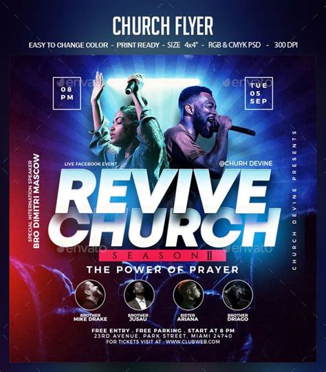 Church Flyer | Church poster, Event poster design, Church media design