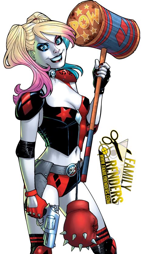 RENDER Harley Quinn Comics