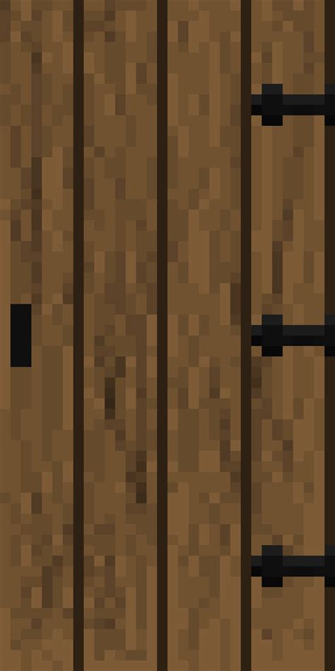 Pixilart - Minecraft door texture by Doggie-Tamer