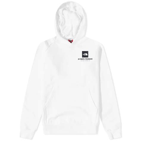 The North Face Coordinates Hoodie Tnf White | END.