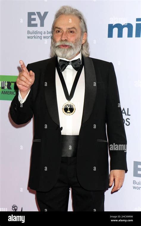 New York - NY - 20191225 The 2019 International Emmy Awards. -PICTURED: Haluk Bilginer ROGER ...