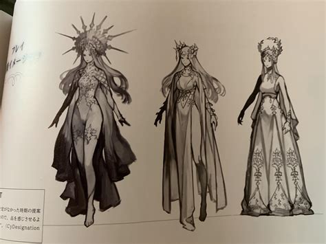 Initial concept art sketches of Freya from Elysium’s artbook : r ...