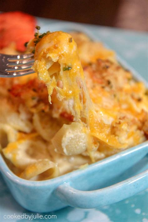 Lobster Mac and Cheese Recipe (Video) - Cooked by Julie | Recipe | Lobster mac and cheese ...