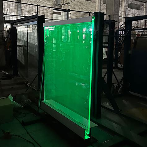 HDSAFE Glass Railing Factory Exterior LED Light Aluminum Glass Balustrade U Channel