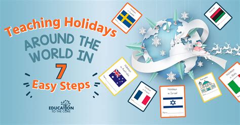 Teaching Holidays Around the World in 7 Easy Steps | Education to the Core