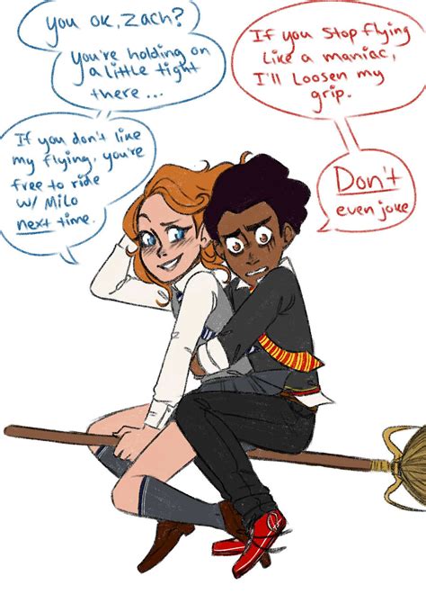 solbabydraws: “@imaginashon has the habit of making amazing Hogwarts Au ...