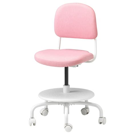 VIMUND Vissle pink, Children's desk chair - IKEA