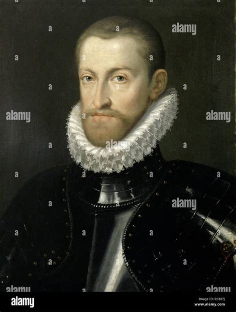 Portrait of Rudolf II of Austria (1552–1612), Holy Roman Emperor. Museum: Ambras Castle ...