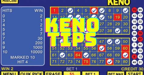 Keno Tips | Hot Keno Numbers