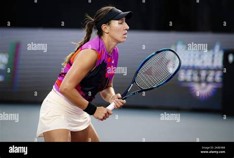 Jessica Pegula of the United States in action during the quarter-final ...