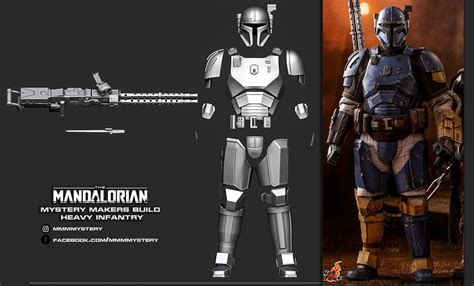 Heavy Infantry Paz Vizsla Mandalorian Armor Kit - Etsy Singapore