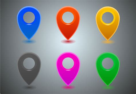 Free Vector Map Icons