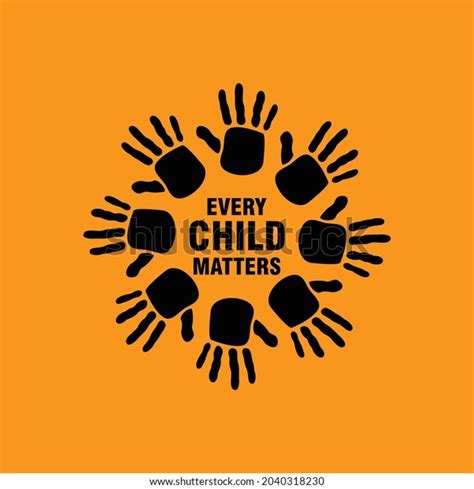 Every Child Matters Logo Hand Print Stock Vector (Royalty Free) 2040318230 | Shutterstock