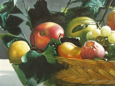 Antiques Atlas - Still Life Fruit Oil Painting By Bruce McCrory