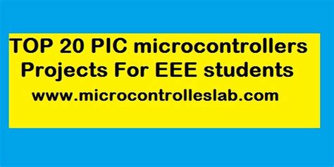 100+ Pic microcontroller projects with source codes