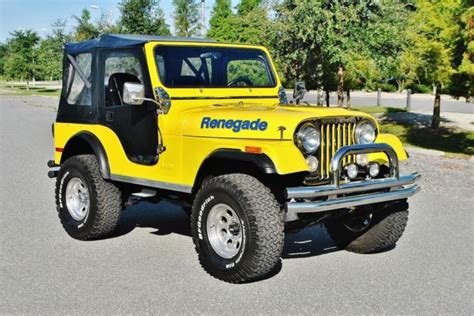 1978 JEEP CJ5 RENEGADE ORIGINAL 304 V8 RESTORED. NO RESERVE! - Classic ...