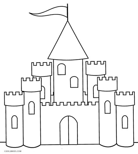 Printable Castle Coloring Pages For Kids Cool2bKids - Coloring Pages