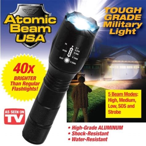 Atomic Beam Flashlight | As Seen On TV