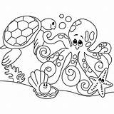 Cute Water Animal Coloring Pages & coloring Book 6000  sketch template