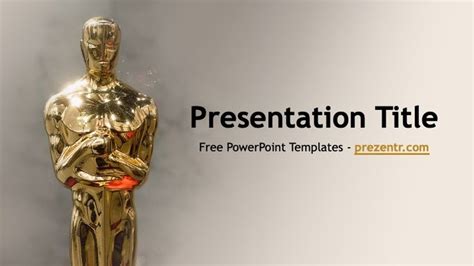 Free Oscars PowerPoint Template - Prezentr PPT Templates